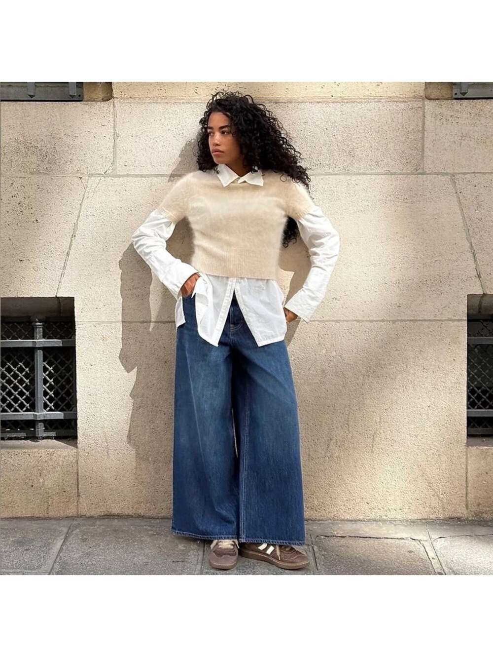 We The Free Give And Take Baggy Wide-Leg Jeans- size 26